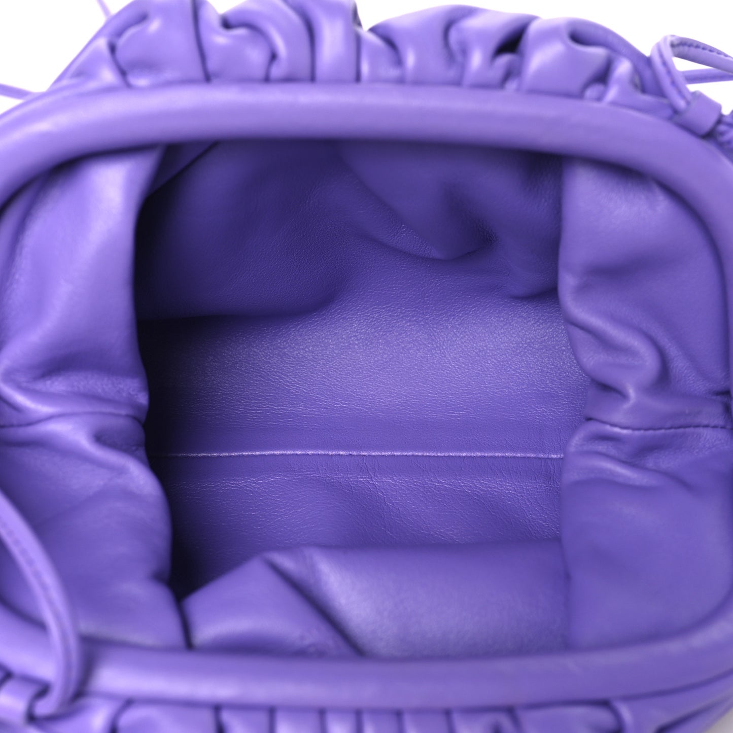 Butter Calfskin The Mini Pouch Purple