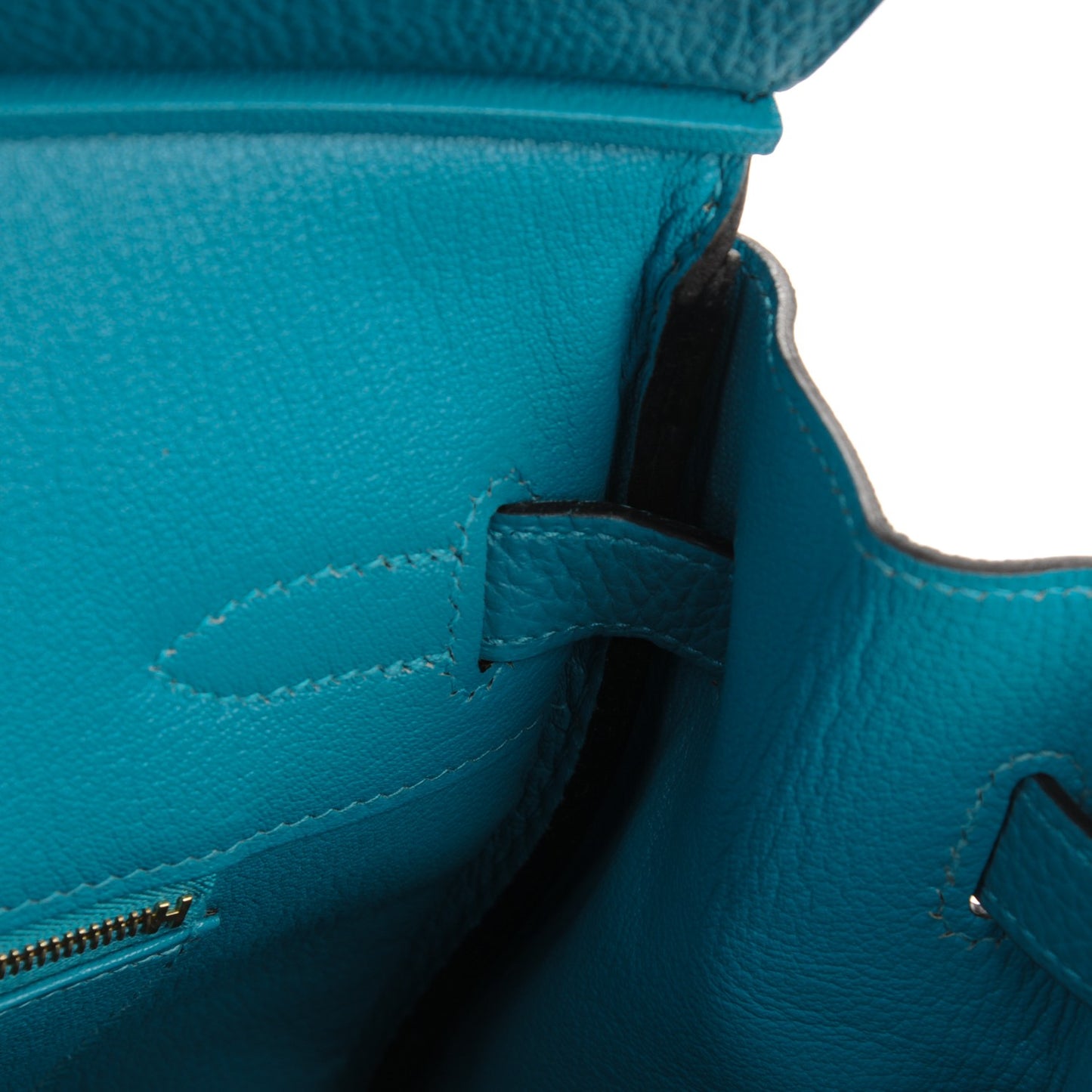 Togo Birkin 35 Turquoise
