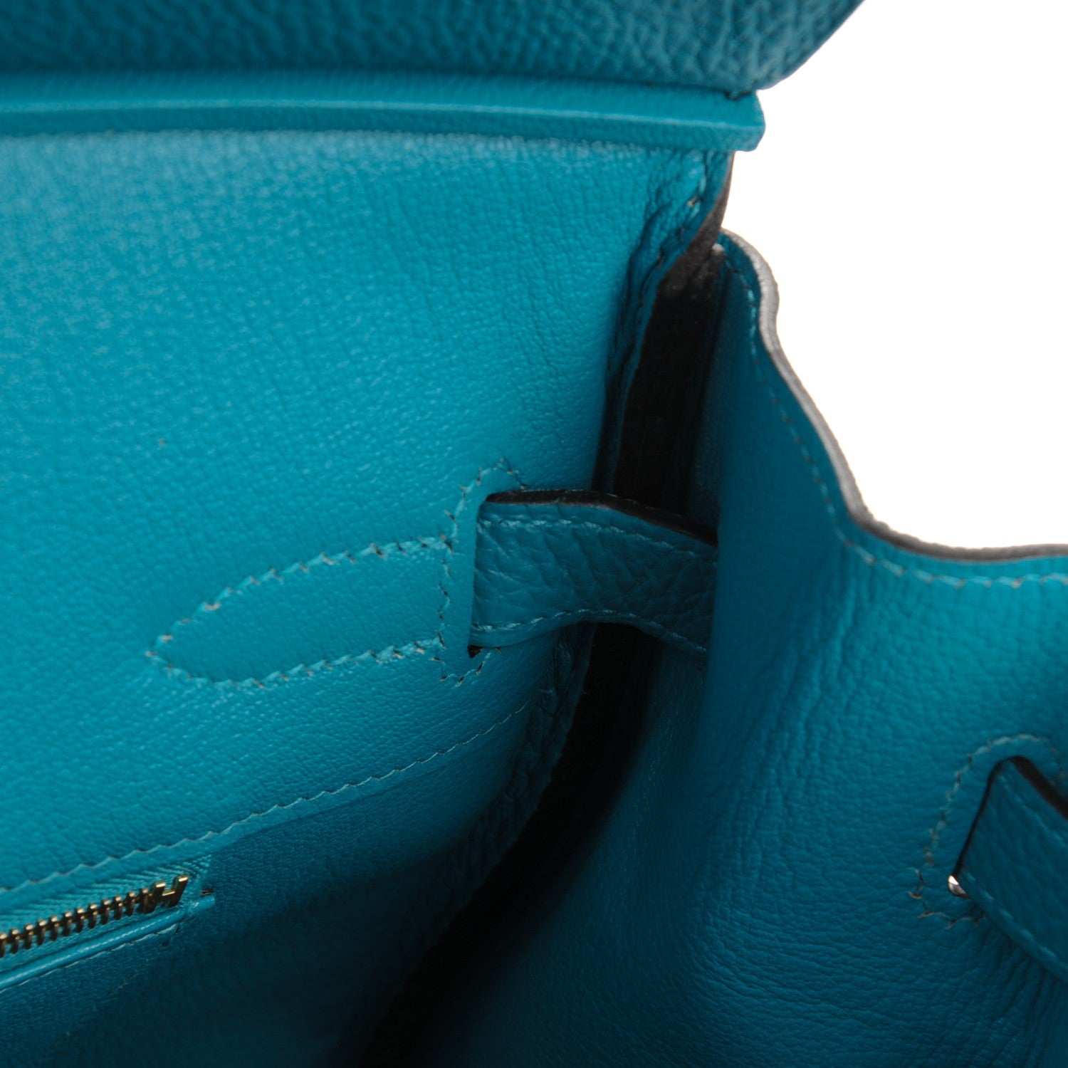 Hermes Togo Birkin 35 Turquoise 21 of 23