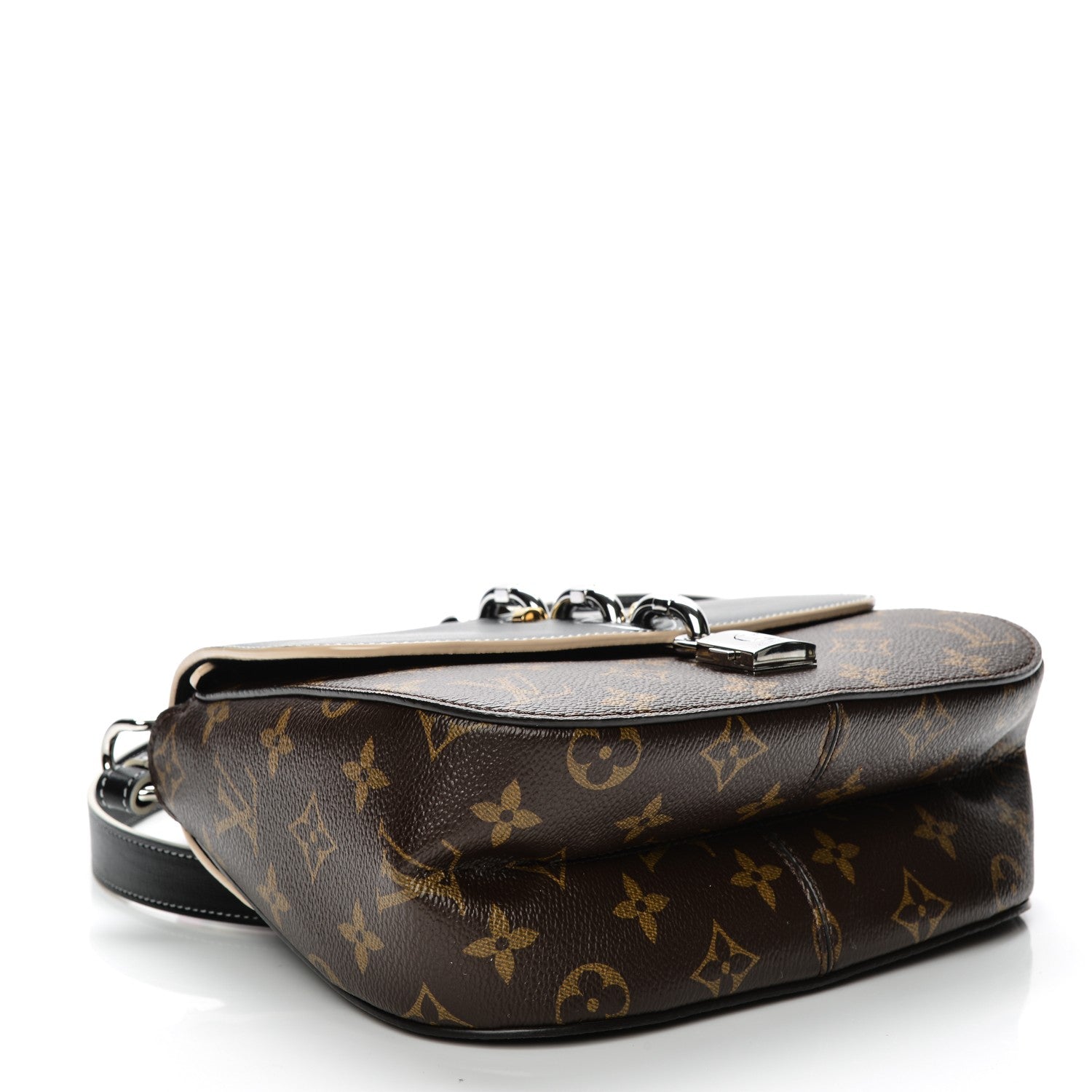 Louis Vuitton Calfskin Monogram Chain It Bag PM Black 4 of 6