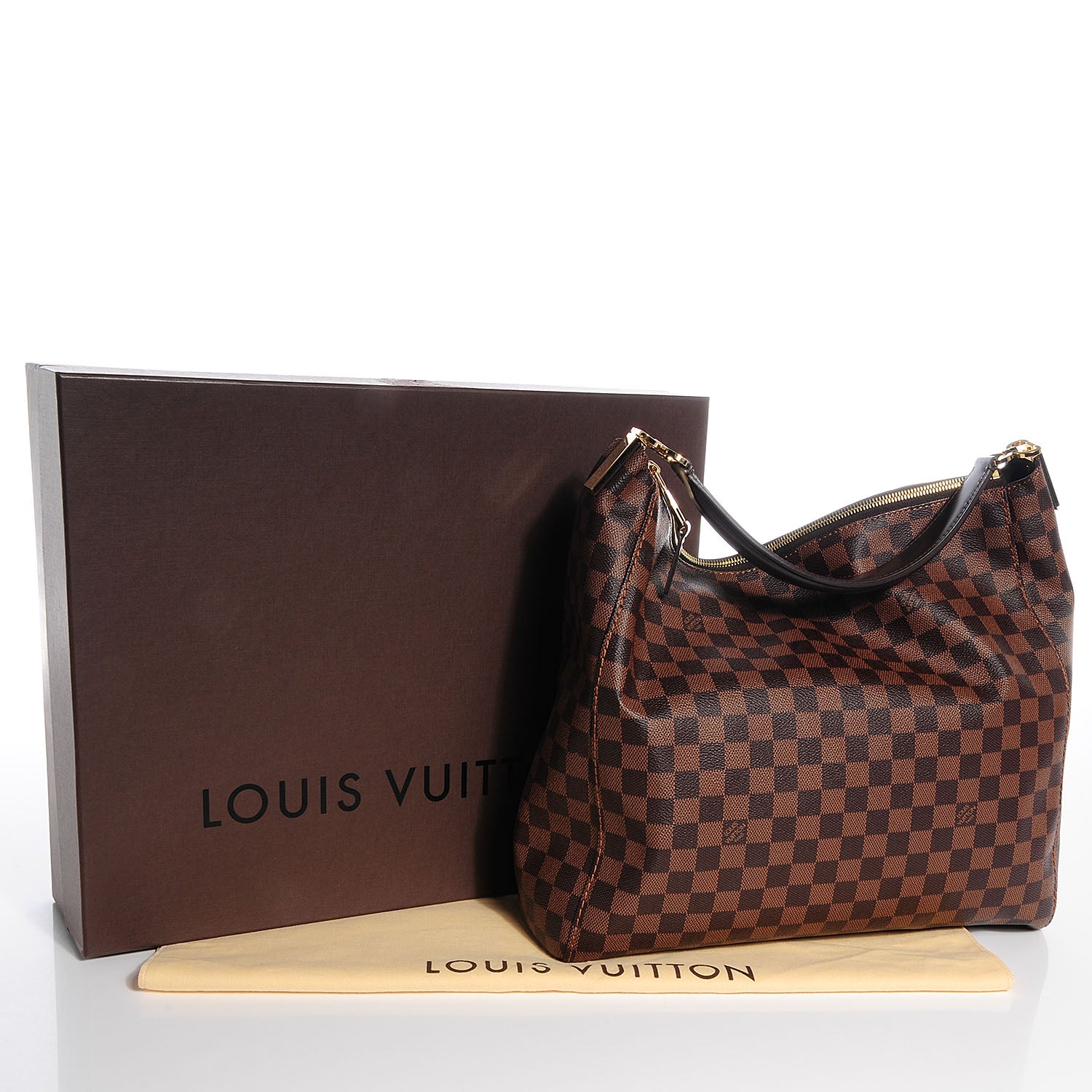 Louis Vuitton Damier Ebene Portobello GM 5 of 8