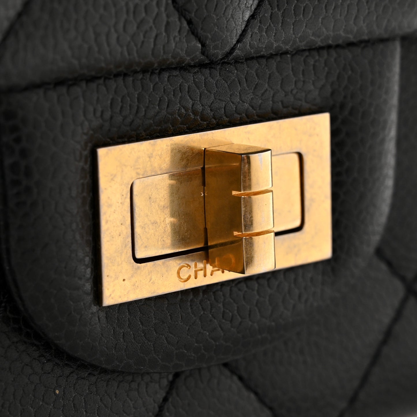 Caviar Quilted 2.55 Reissue 227 Flap Black