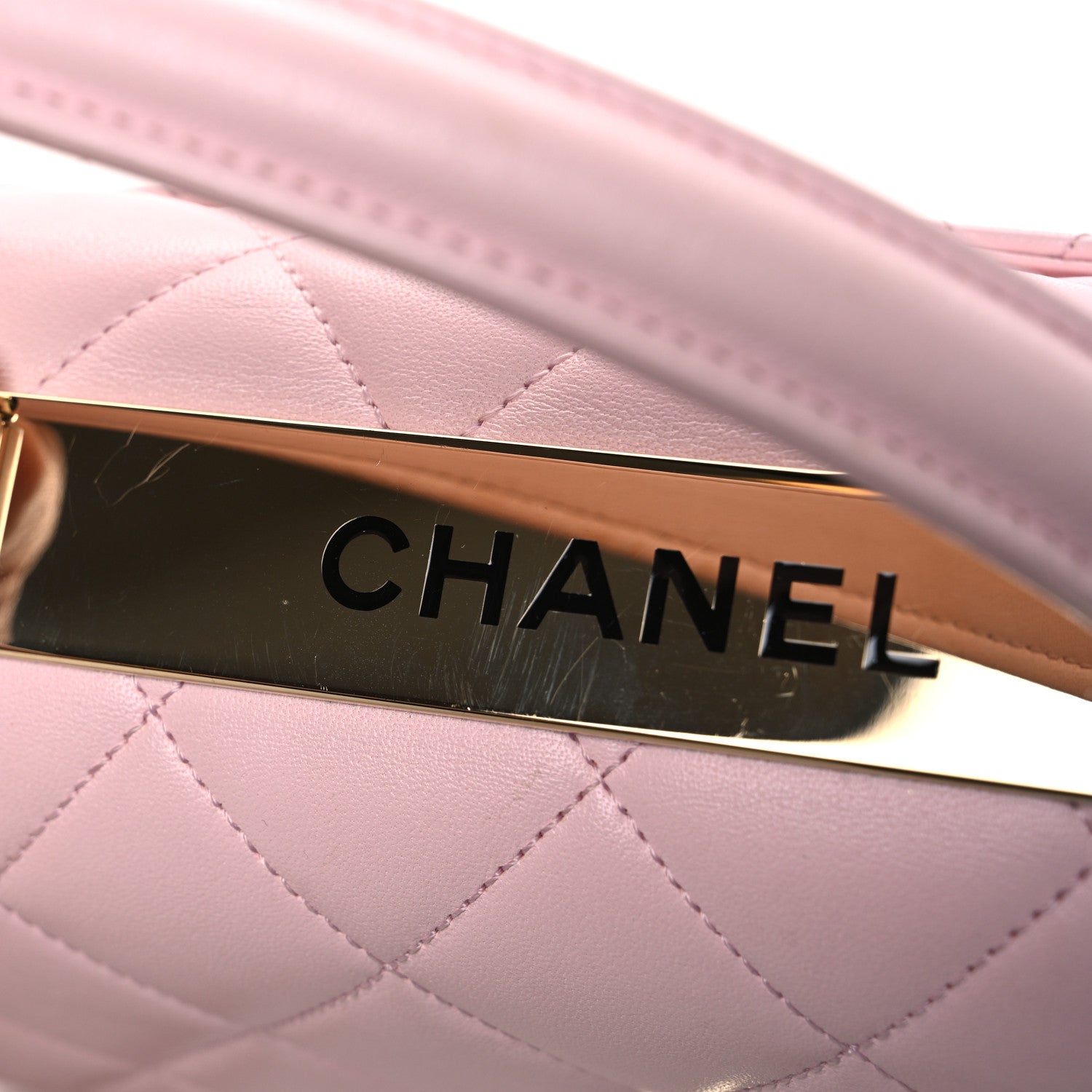 Chanel Lambskin Quilted Small Trendy CC Flap Dual Handle Bag Light Pink 15 of 15