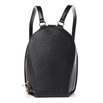 Louis Vuitton Epi Mabillon Backpack Black 1 of 8