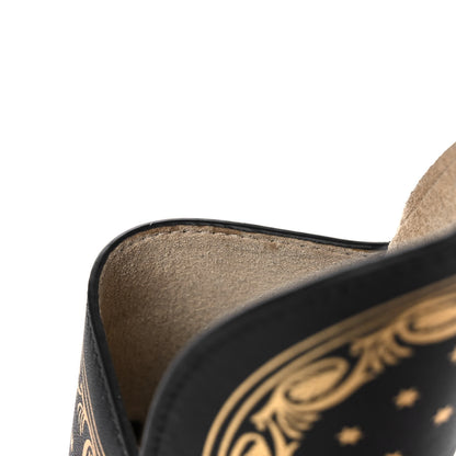 Gucci X SEGA Calfskin GUCCY Stars Sunglasses Case Black Gold 8 of 8