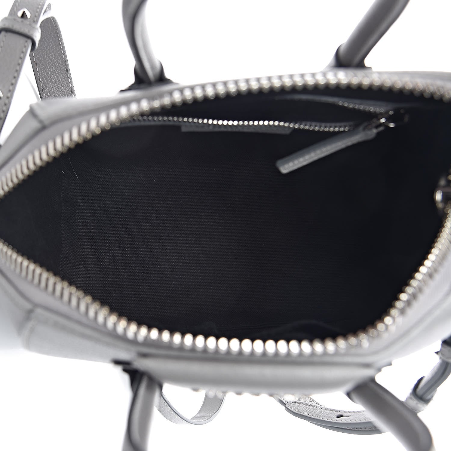 Givenchy Sugar Goatskin Mini Antigona Pearl Grey 5 of 19