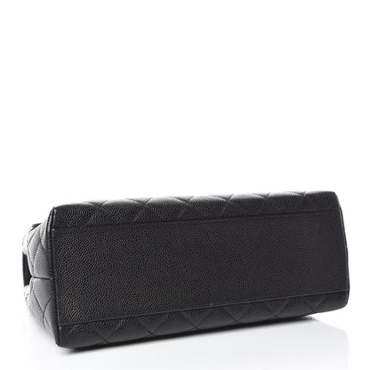 Chanel Caviar Quilted Jumbo Kelly Flap Black 4 of 11