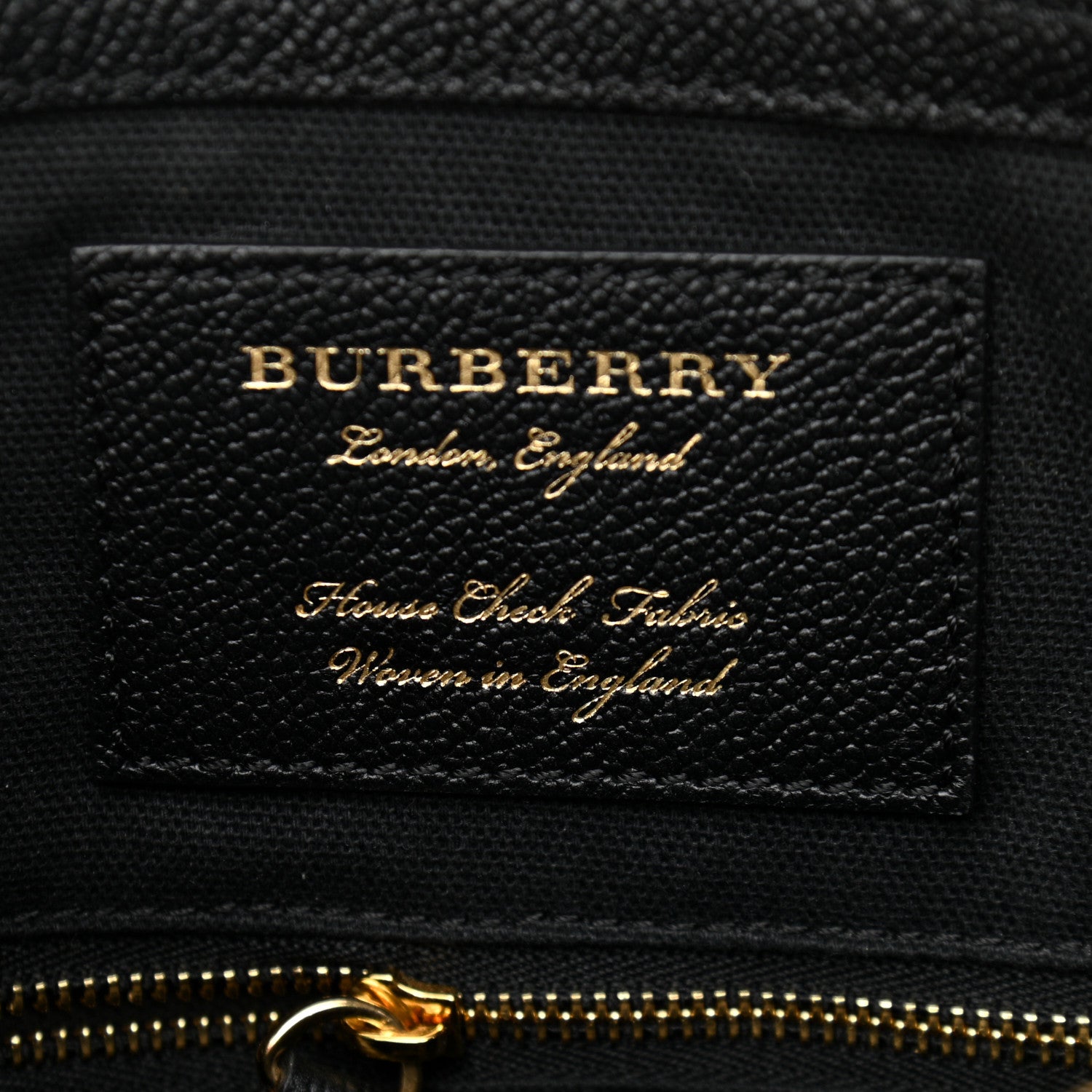 Burberry Soft Grain Calfskin House Check Small Helmsley Crossbody Black 6 of 13