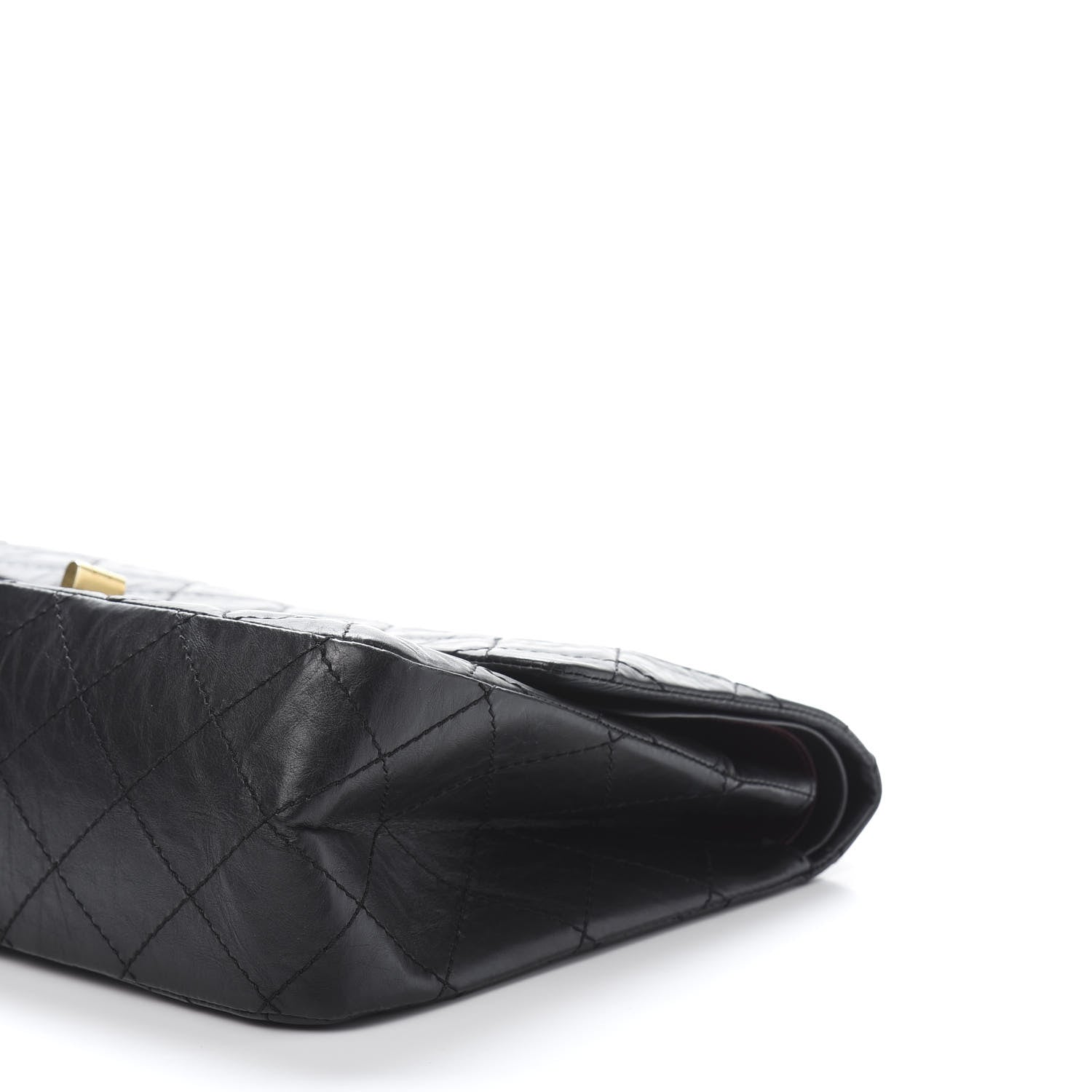 Chanel Aged Calfskin Quilted 2.55 Reissue 227 Flap Black 11 of 13