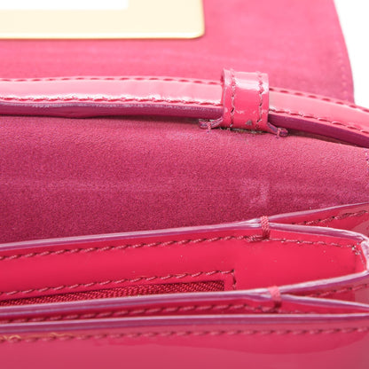 Tom Ford Patent Calfskin Natalia Medium Bag Hot Pink 9 of 10