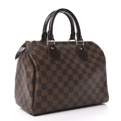 Louis Vuitton Damier Ebene Speedy 25 3 of 10