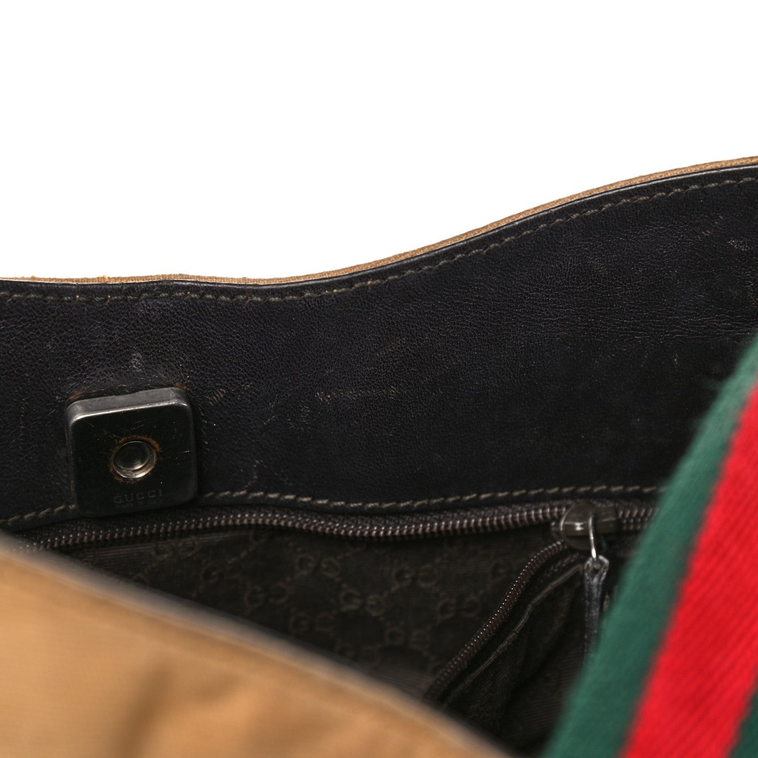 Gucci Canvas Web Hobo Beige 10 of 25