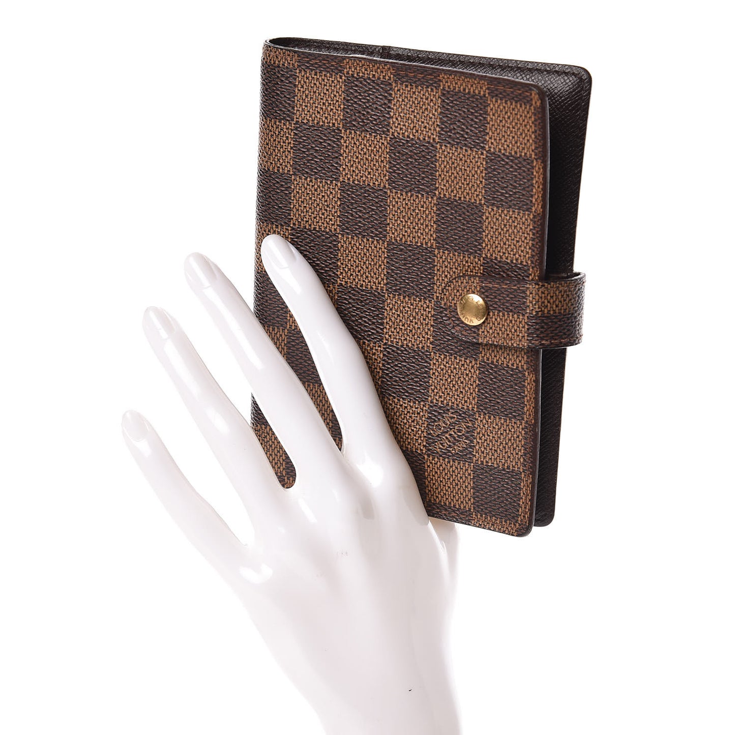 Damier Ebene Small Ring Agenda Cover