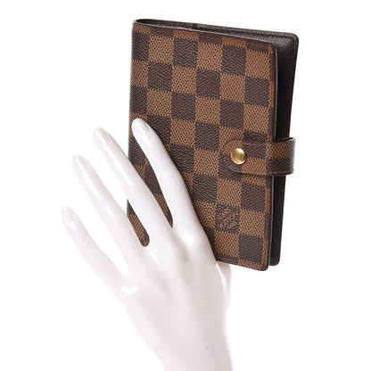 Louis Vuitton Damier Ebene Small Ring Agenda Cover 2 of 8