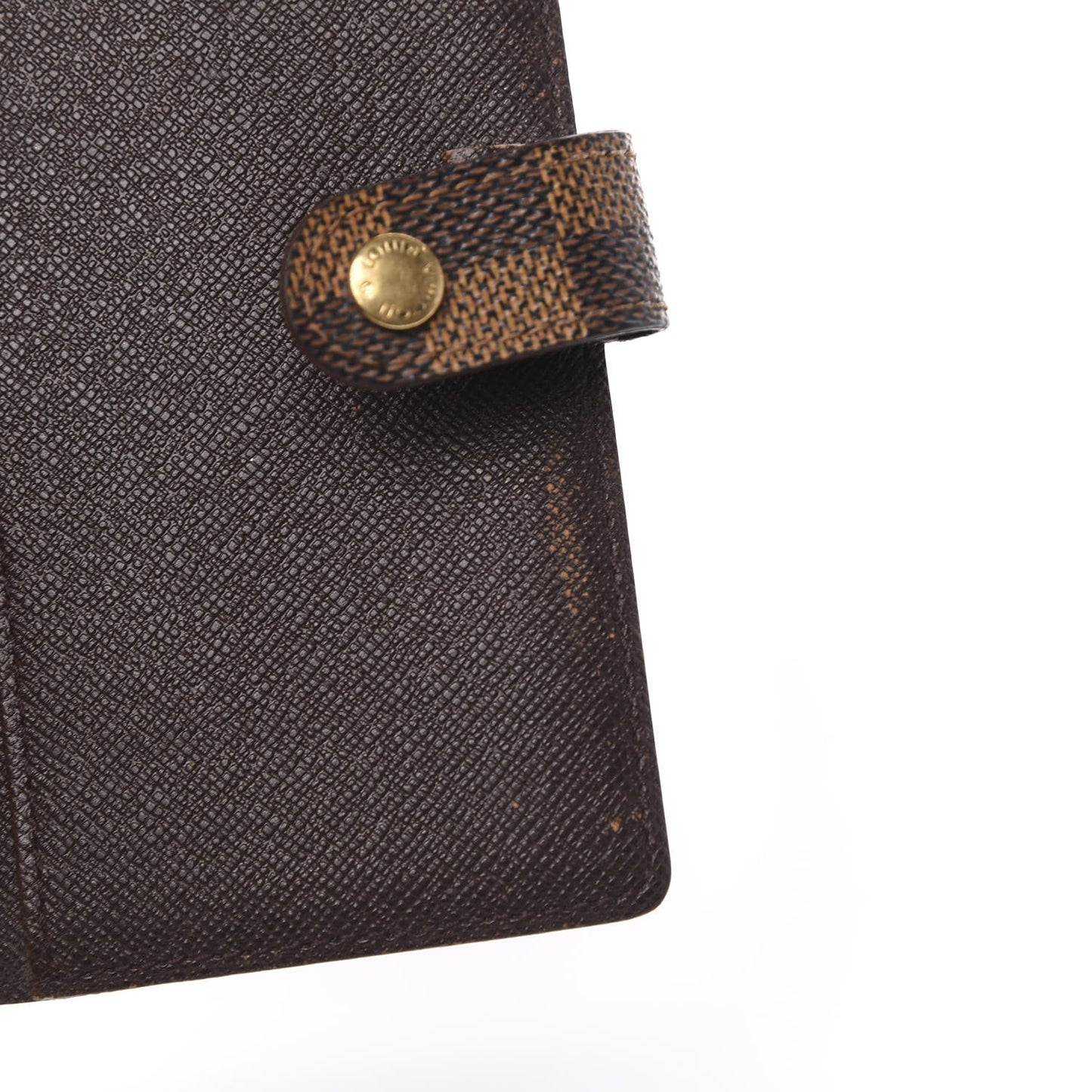 Damier Ebene Small Ring Agenda Cover