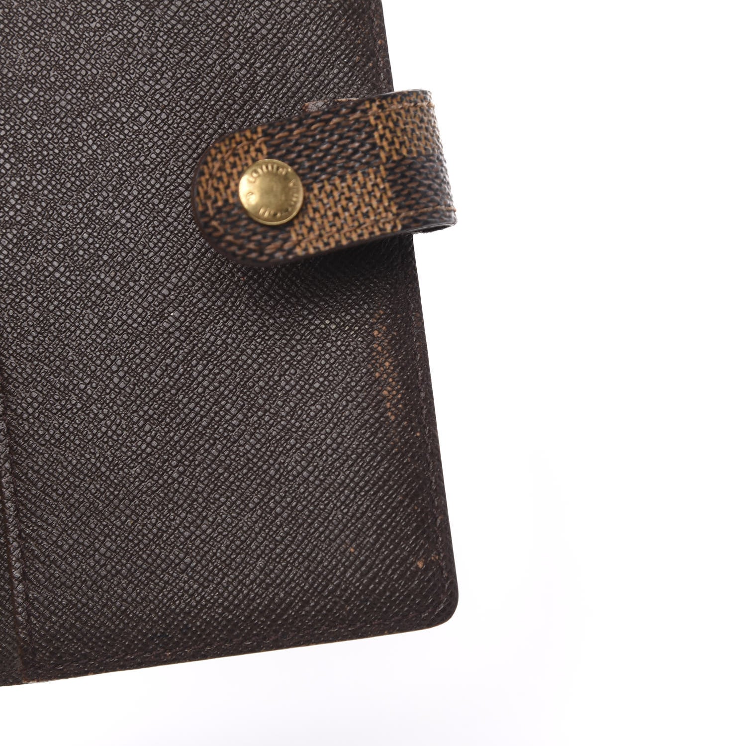 Louis Vuitton Damier Ebene Small Ring Agenda Cover 10 of 10