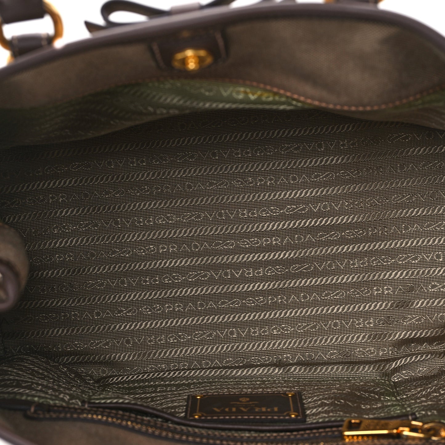 Jacquard Logo Tote Corda Bruciato