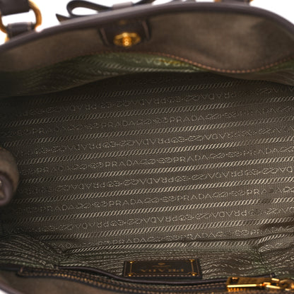 Prada Jacquard Logo Tote Corda Bruciato 5 of 11