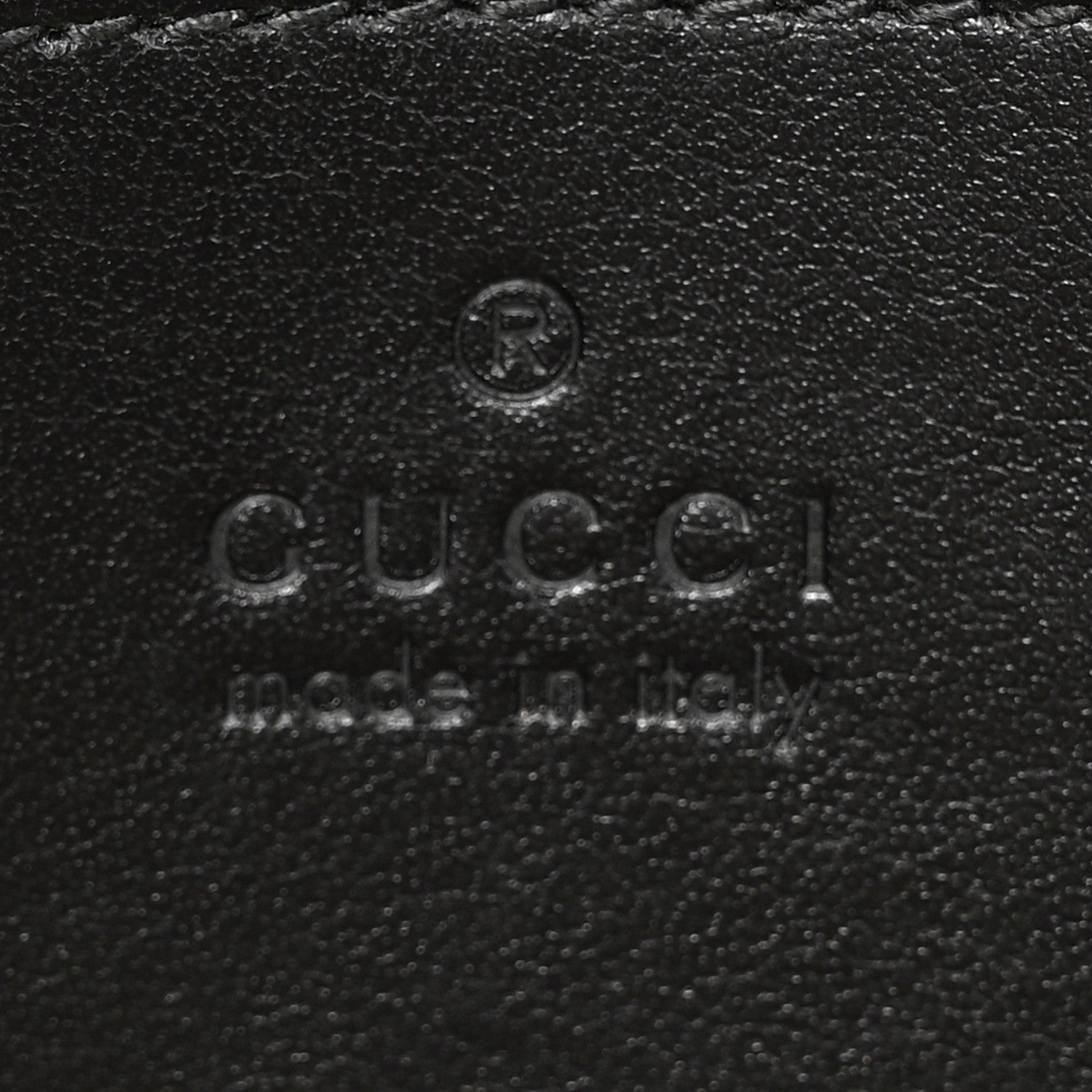 Gucci Calfskin Matelasse Mini GG Marmont Shoulder Bag Black 6 of 11