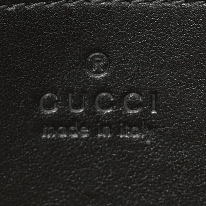 Gucci Calfskin Matelasse Mini GG Marmont Shoulder Bag Black 6 of 11