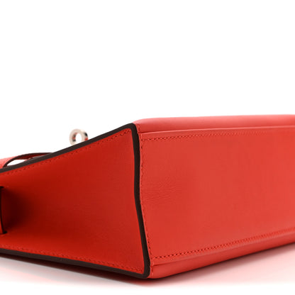 Hermes Swift Kelly Pochette Clutch Capucine 9 of 10