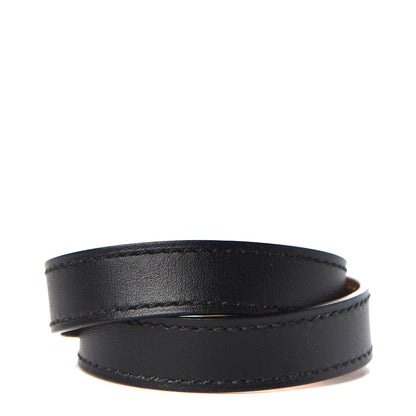 Hermes Chamonix Kelly Double Tour Bracelet XS Black 3 of 9