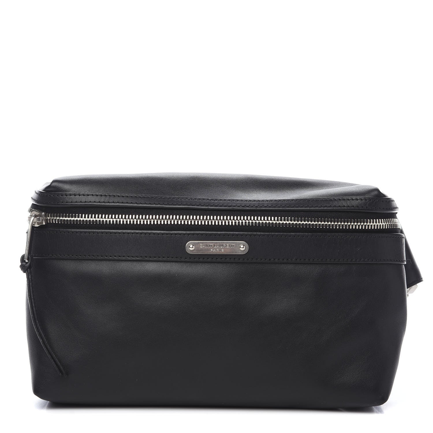 Saint Laurent Calfskin City Belt Bag Black 1 of 9