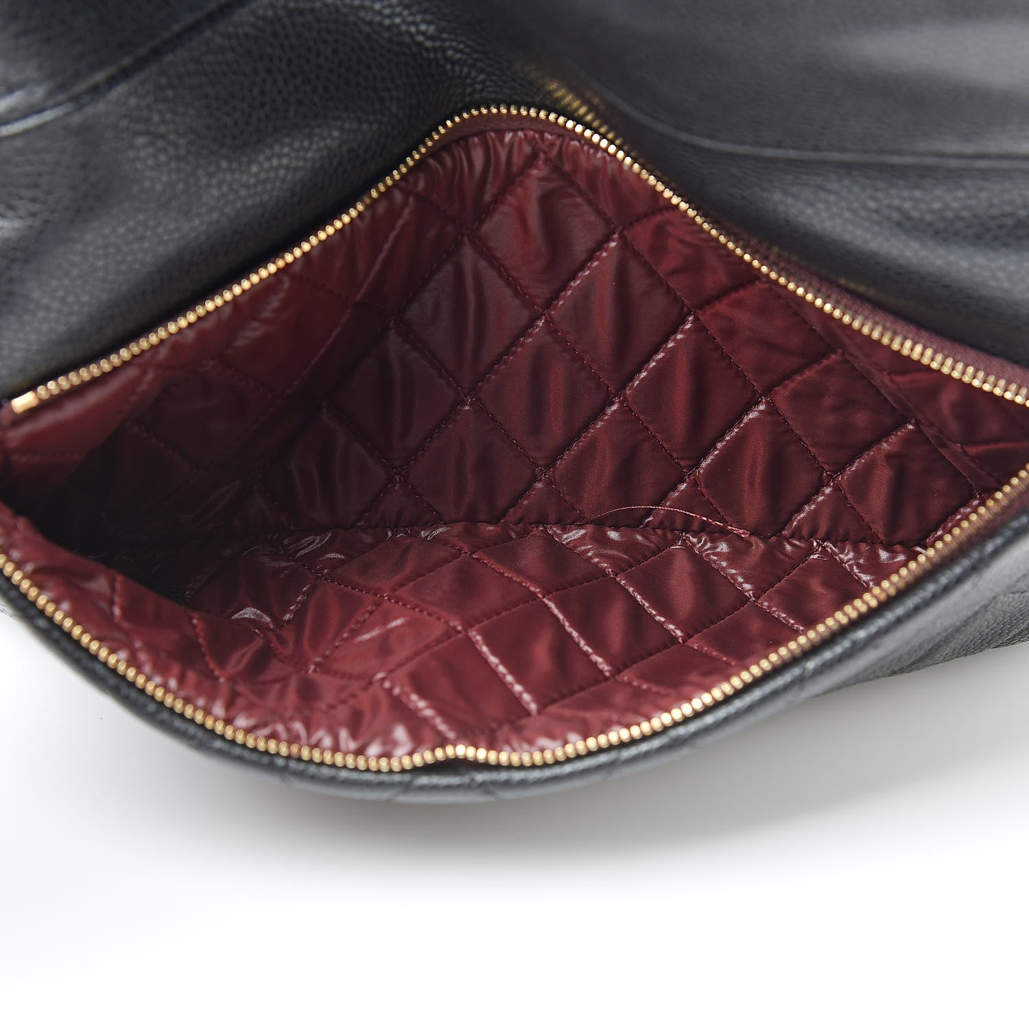 Chanel Caviar Quilted CC Beauty Clutch Black 6 of 10