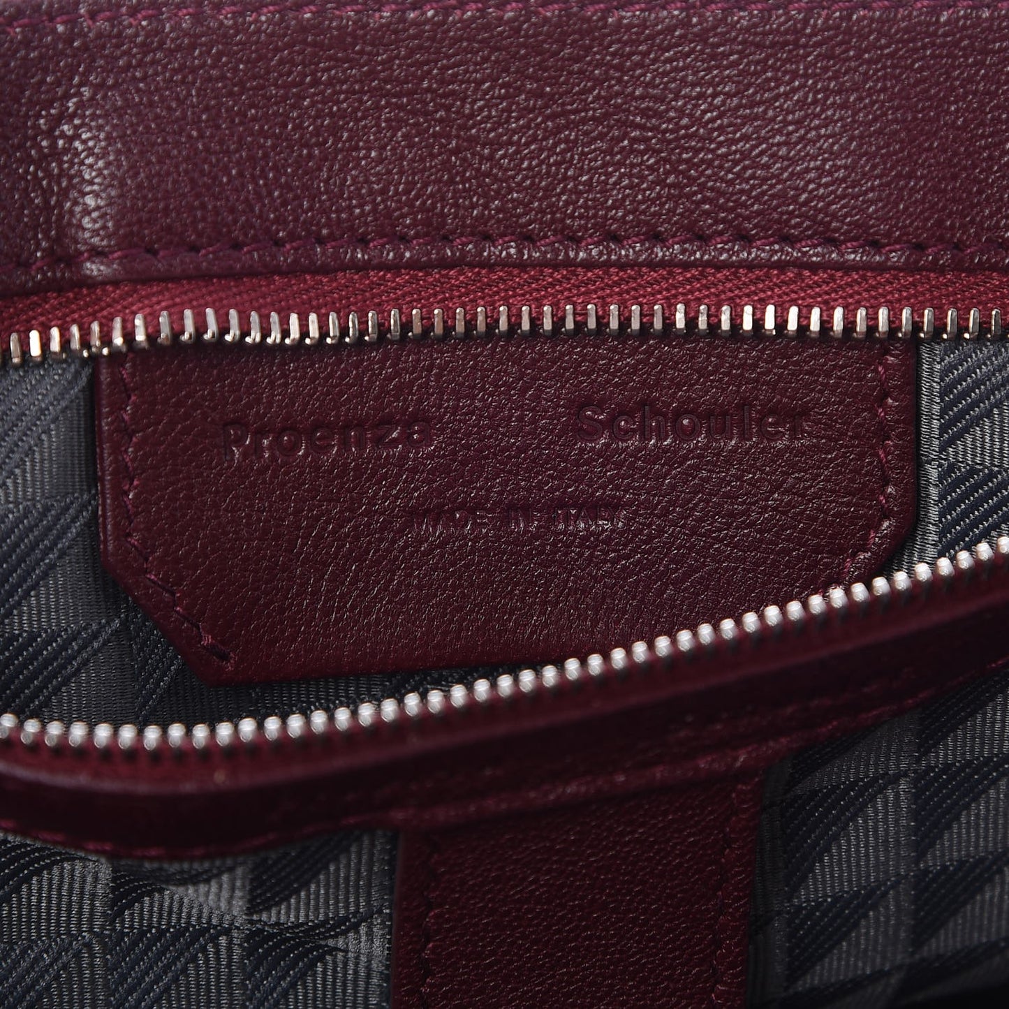 Lambskin Medium PS1 Satchel Oxblood