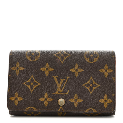 Louis Vuitton Monogram Porte-Monnaie Tresor Wallet 1 of 17