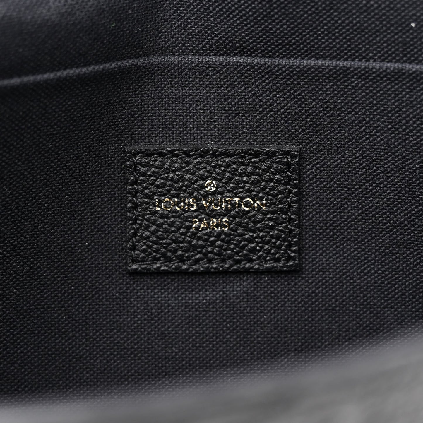 Empreinte Pochette Felicie Chain Wallet Black