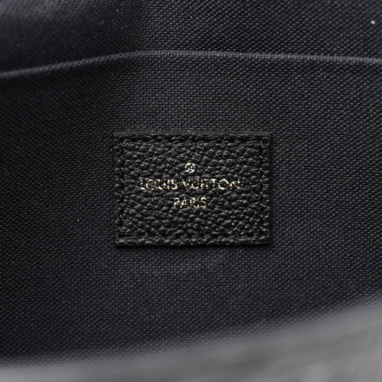 Louis Vuitton Empreinte Pochette Felicie Chain Wallet Black 8 of 13