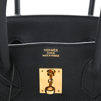 Hermes Togo Birkin 35 Black 6 of 12