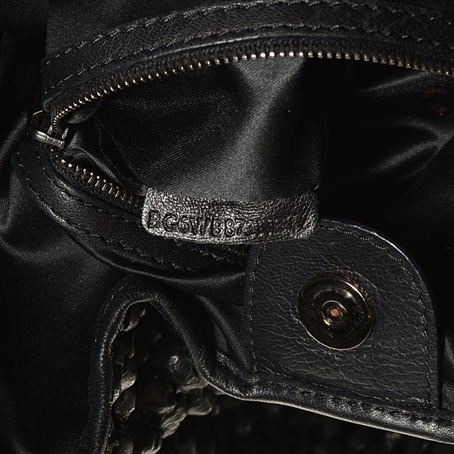 Nappa Large Nuage Bow Tote Black