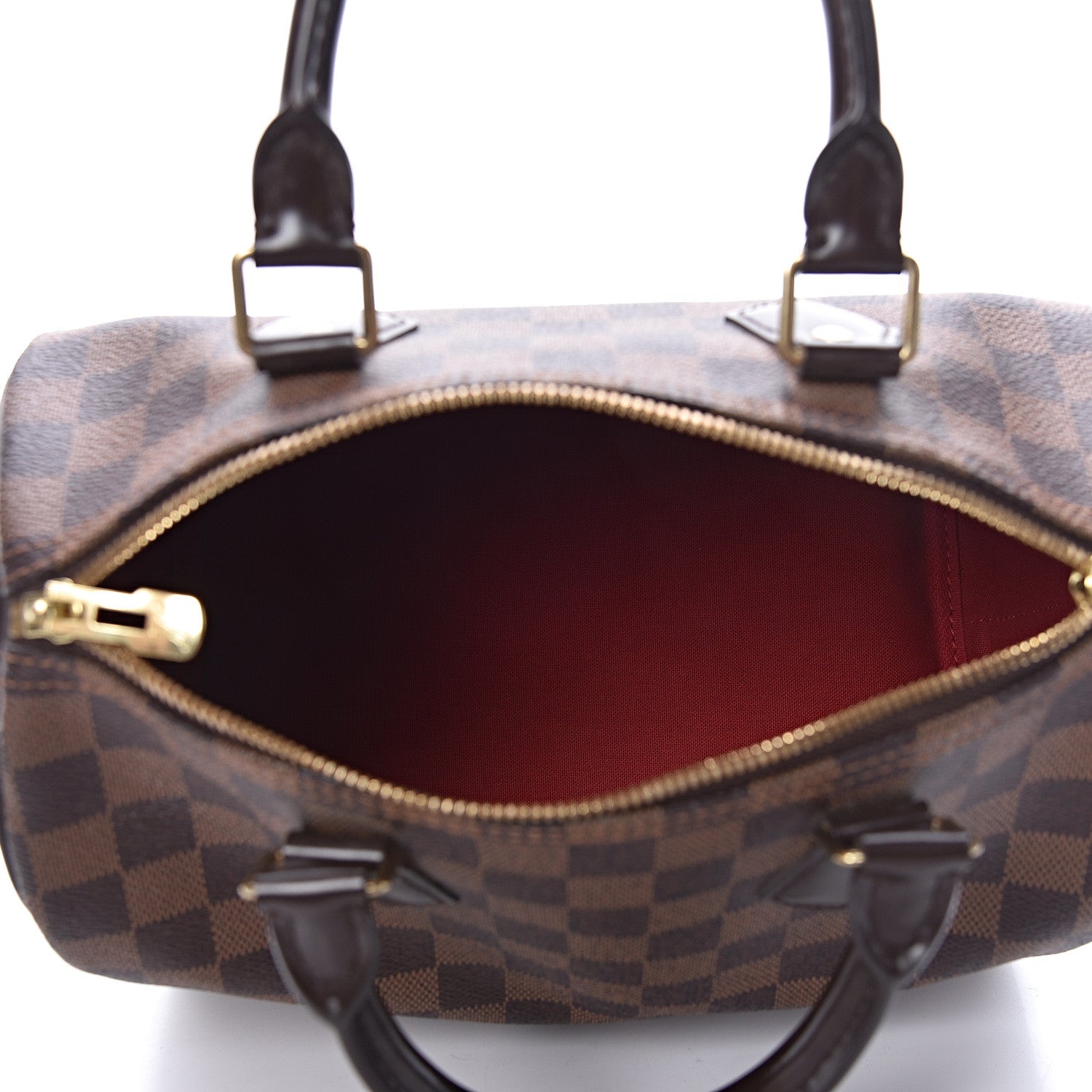 Louis Vuitton Damier Ebene Speedy Bandouliere 25 5 of 11