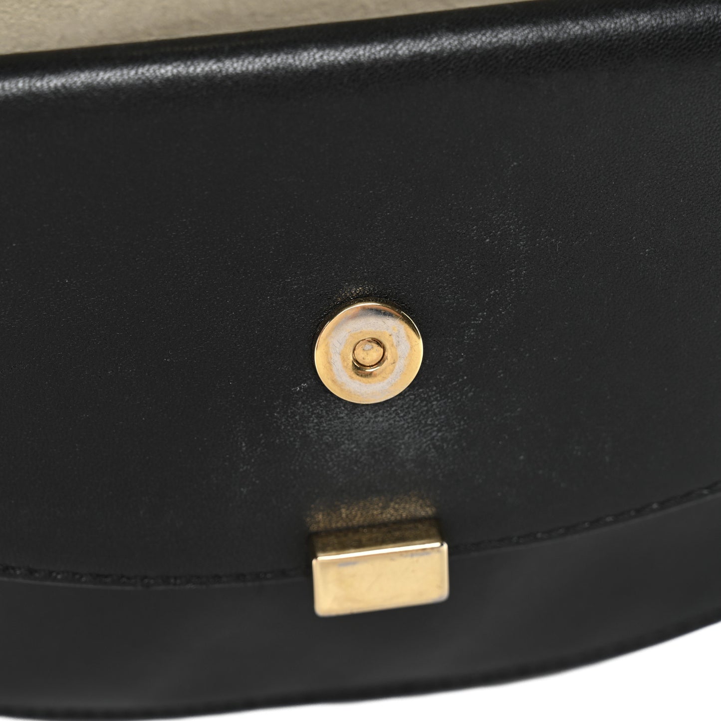 Calfskin Georgia Crossbody Bag Black