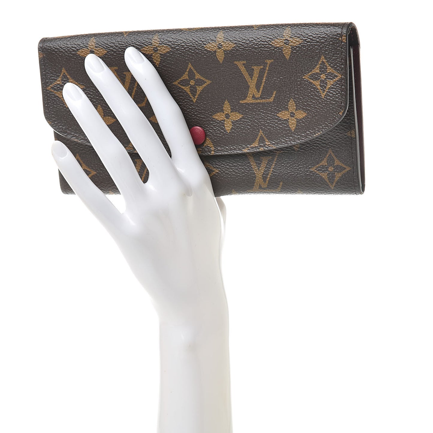 Monogram Emilie Wallet Fuchsia