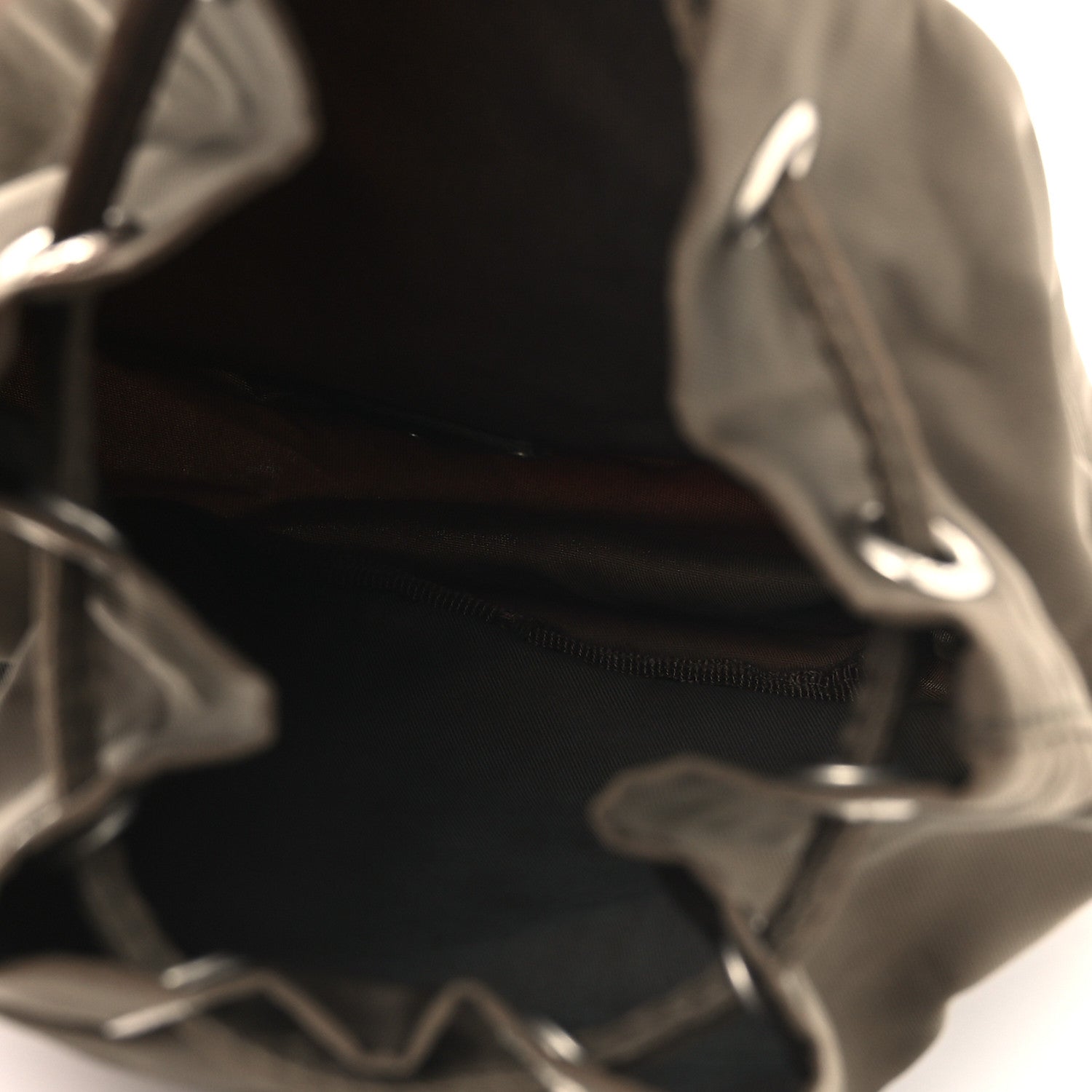 Prada Nylon Vela Drawstring Pouch Corinto 5 of 11