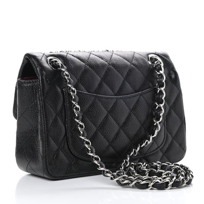Chanel Caviar Quilted Mini Rectangular Flap Black 3 of 12