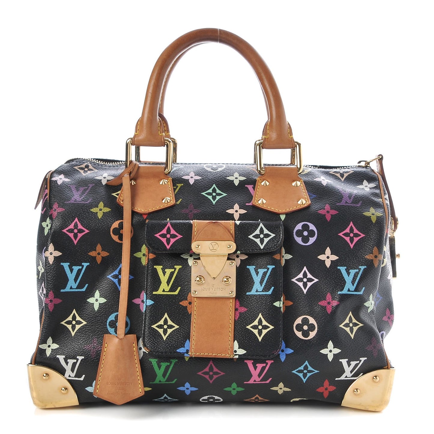 Monogram Multicolor Speedy 30 Black