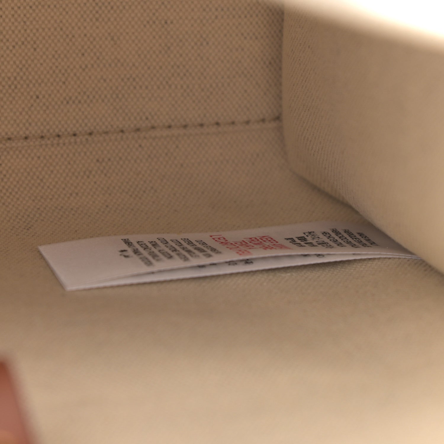 Burberry Canvas Smooth Calfskin Mini Two Tone Freya Tote Brown 7 of 10