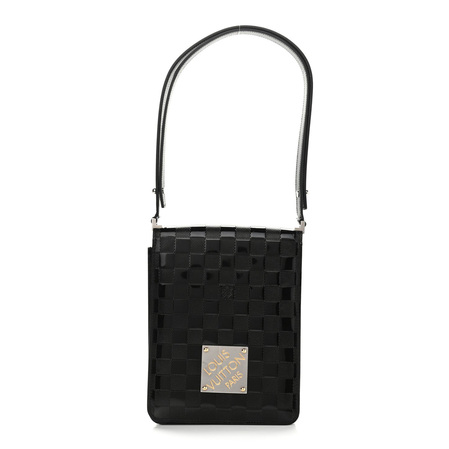 Damier Vernis Club Bag Black