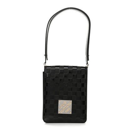 Louis Vuitton Damier Vernis Club Bag Black 1 of 12