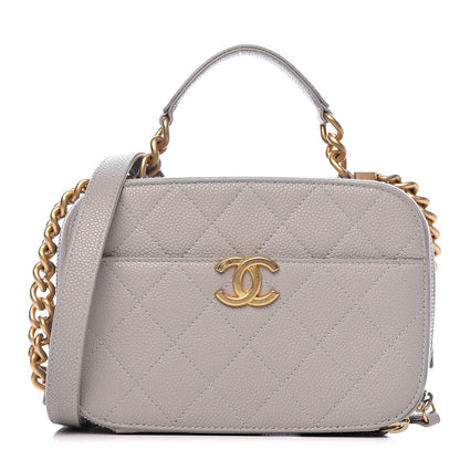 Chanel Caviar Quilted Small Camera Case Grey 1 of 11