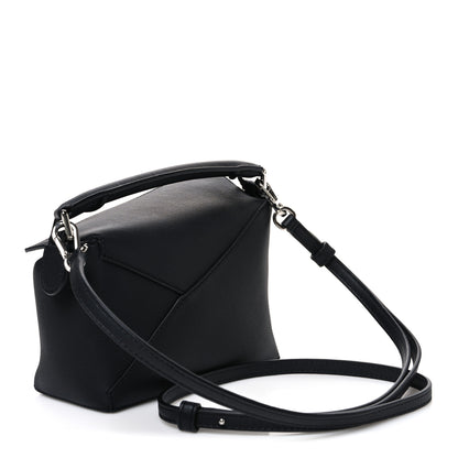 Loewe Calfskin Mini Puzzle Bag Black 3 of 10