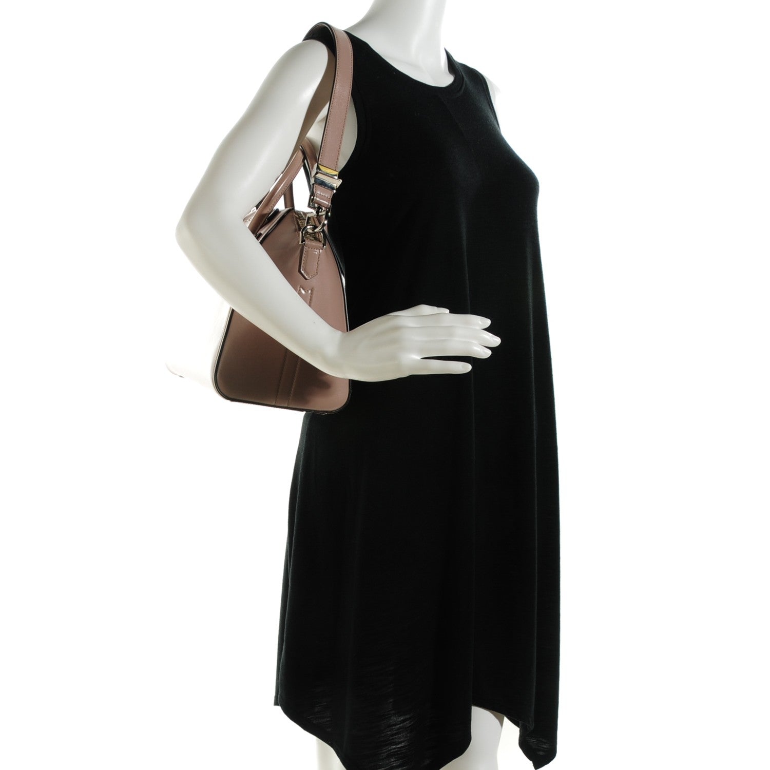 Givenchy Smooth Calfskin Small Antigona Linen 2 of 7