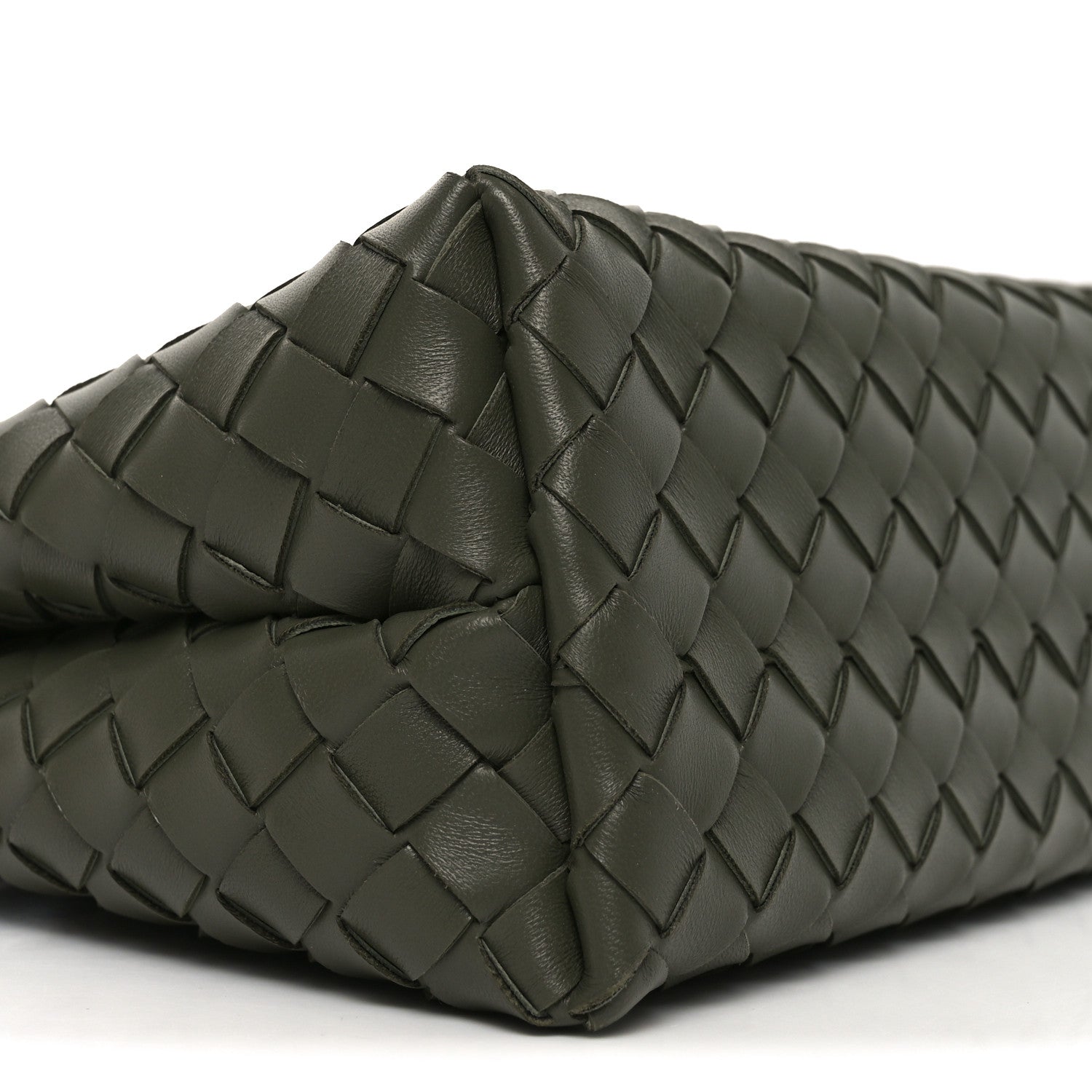 Bottega Veneta Nappa Intrecciato Small Andiamo Shoulder Bag Pickle