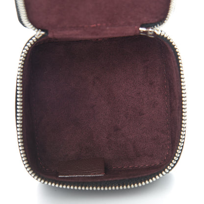 Chanel Lambskin Quilted Jewelry Travel Case Black 5 of 8