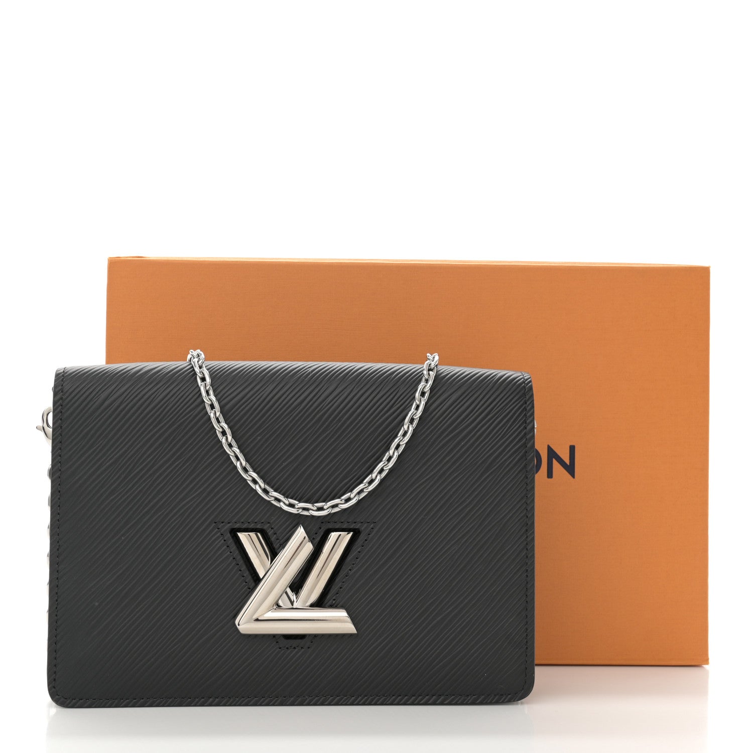 Louis Vuitton Epi Twist Belt Chain Wallet Black 10 of 10