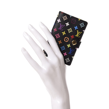 Louis Vuitton Monogram Multicolor Carnet de Bal Mini Agenda Cover Black 2 of 9